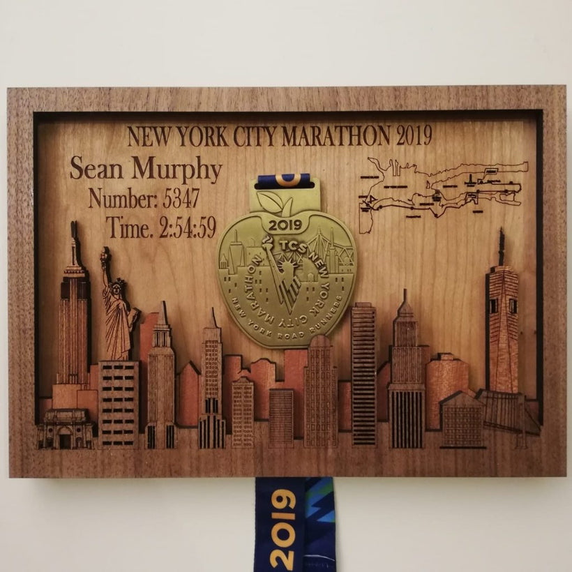 Medal Displays - New York Marathon
